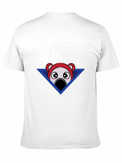 Funny Cartoon Bear T-Shirt - Dont Over Think!