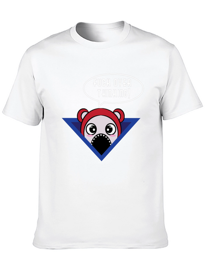 Funny Cartoon Bear T-Shirt - Dont Over Think!