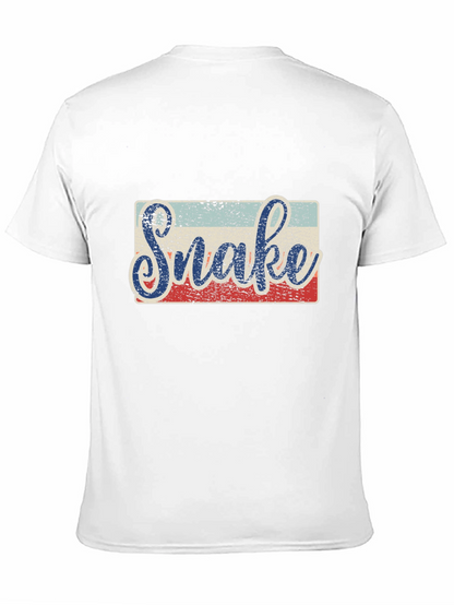 Retro Snake Graphic T-Shirt