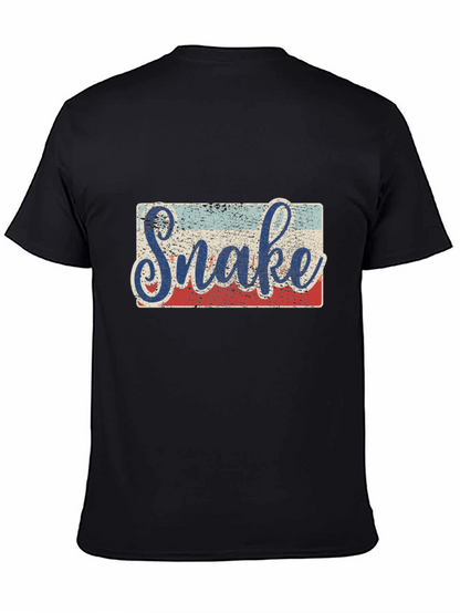 Retro Snake Graphic T-Shirt