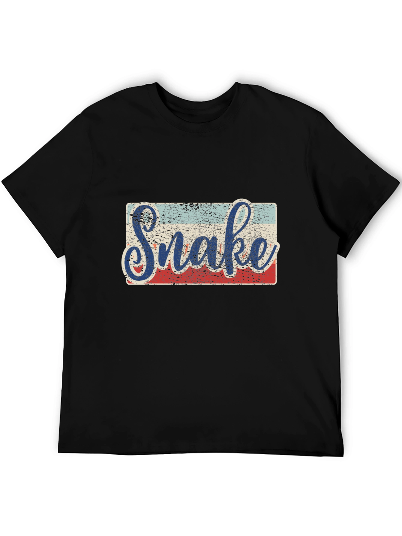Retro Snake Graphic T-Shirt