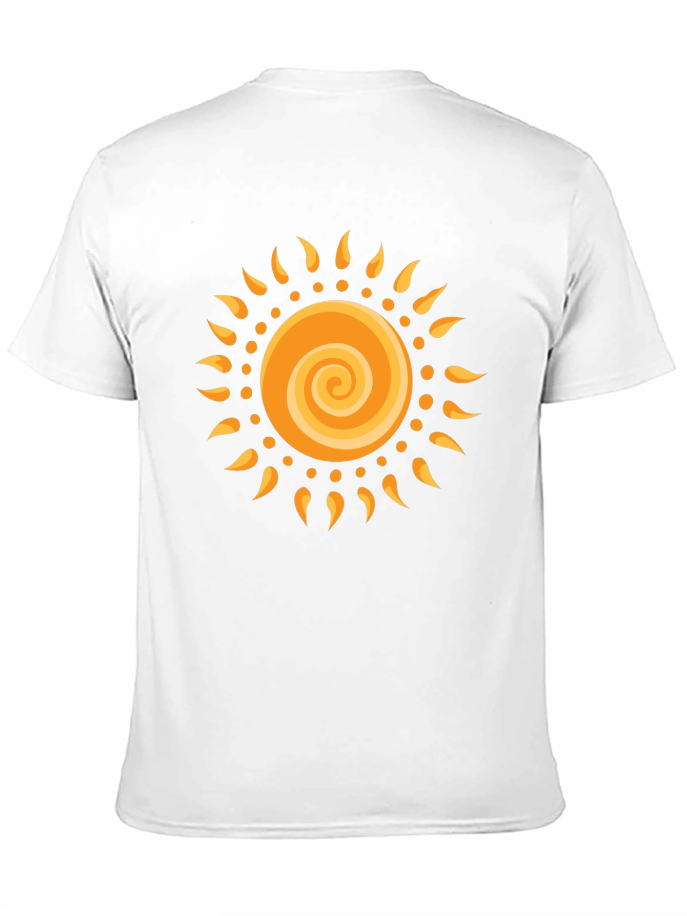 Radiant Sun Graphic Black T-Shirt