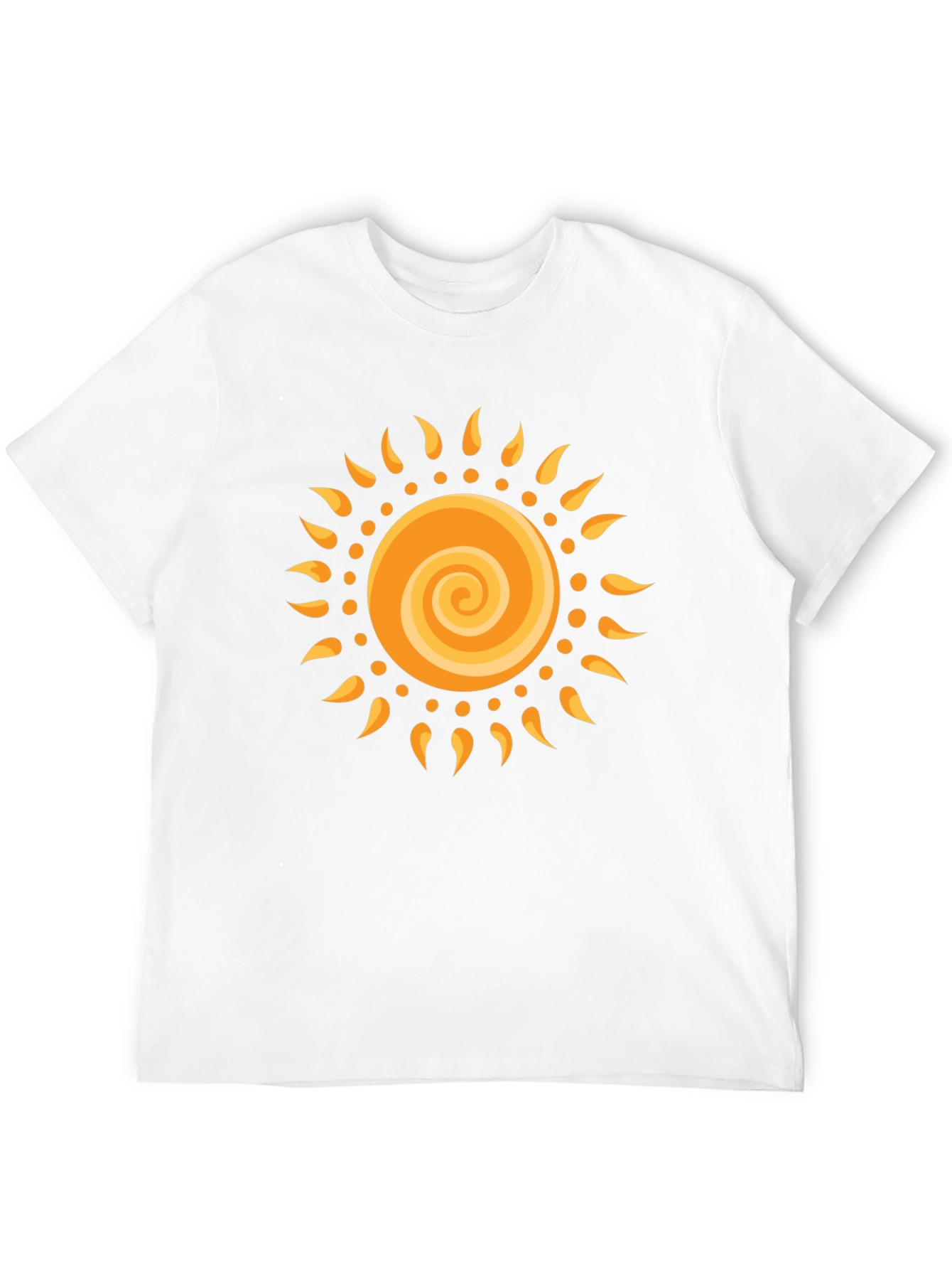 Radiant Sun Graphic Black T-Shirt