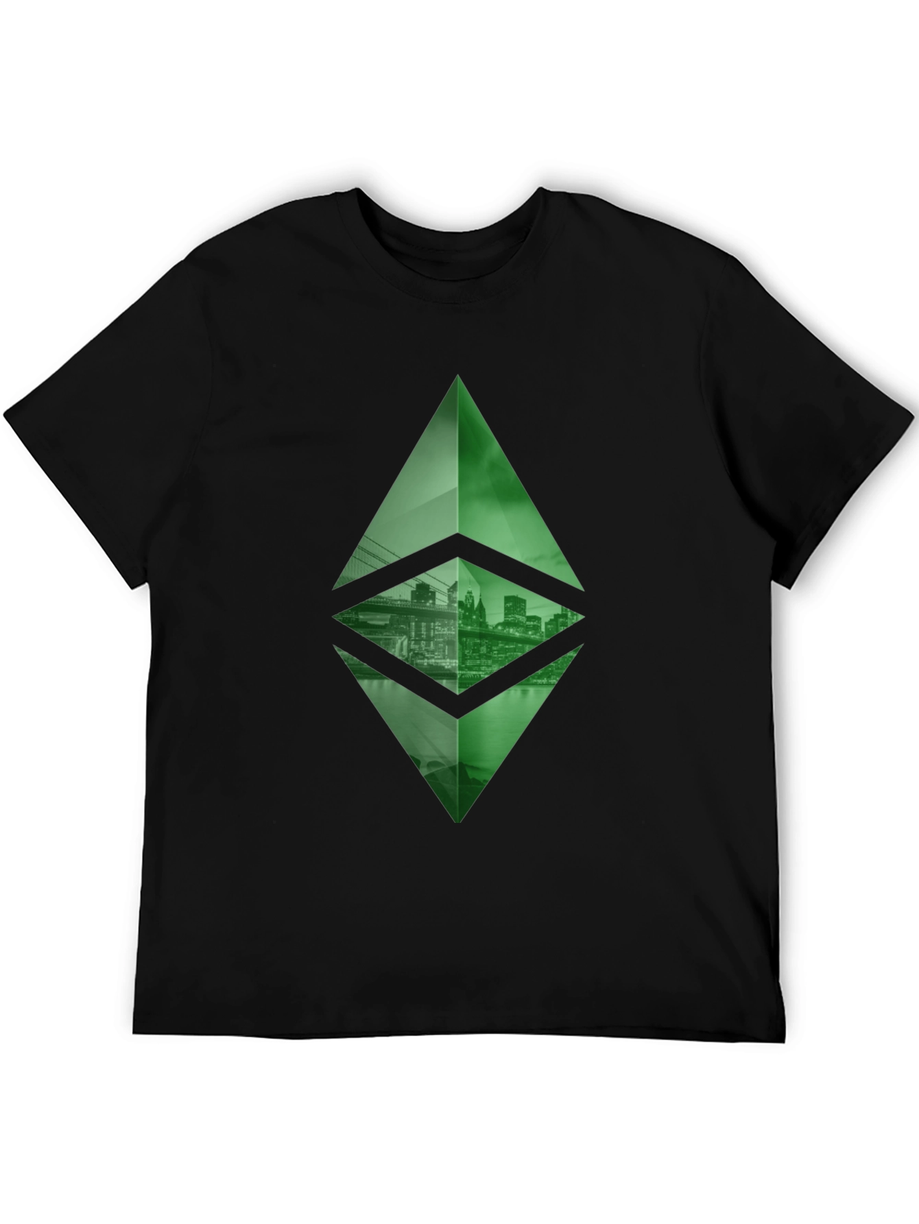 Ethereum Cityscape T-Shirt - Crypto Fashion