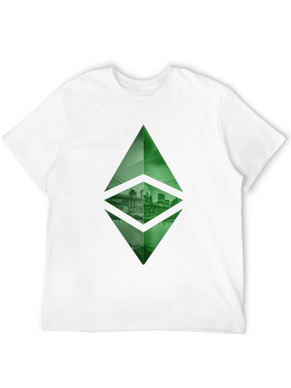 Ethereum Cityscape T-Shirt - Crypto Fashion
