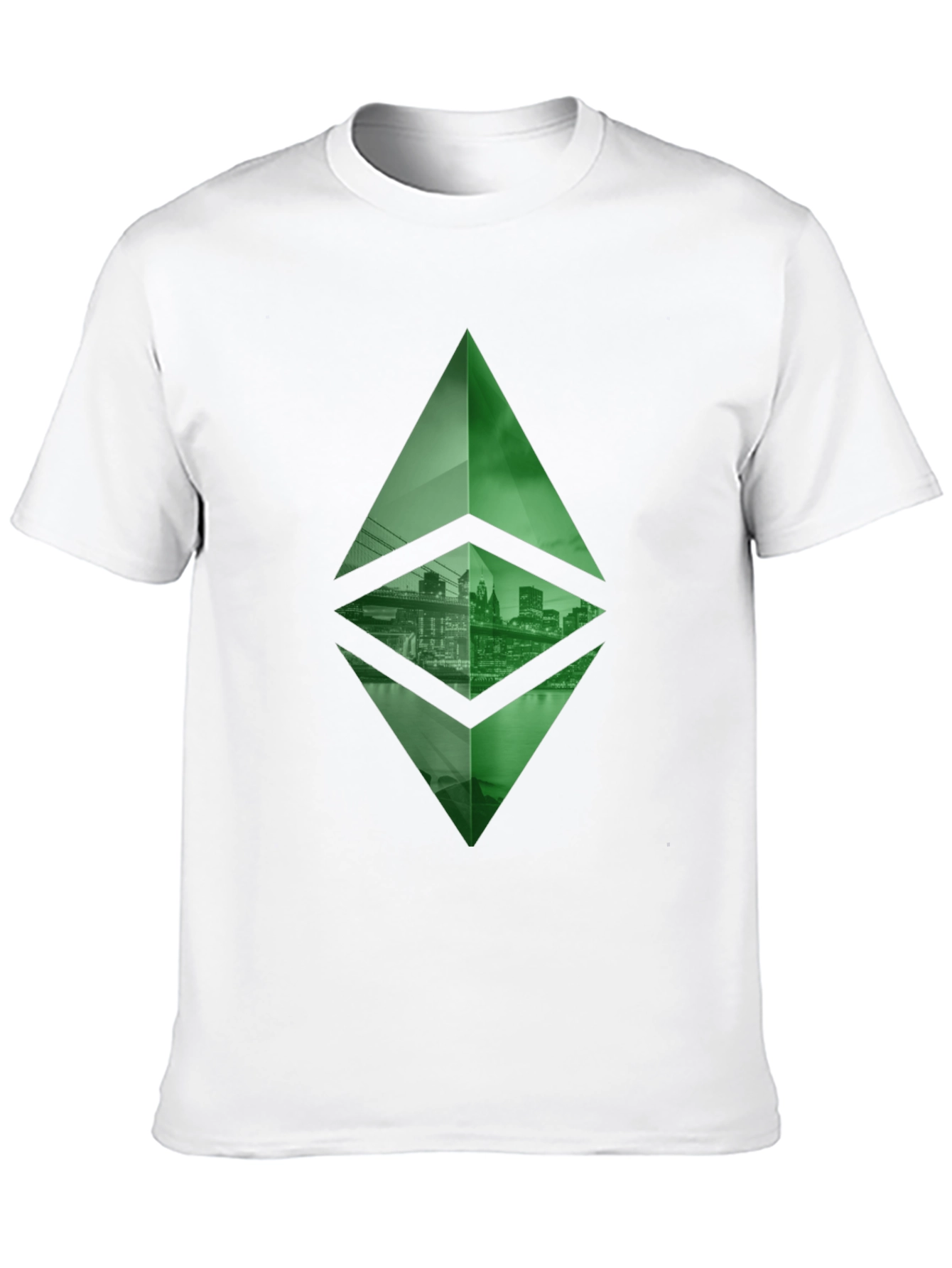 Ethereum Cityscape T-Shirt - Crypto Fashion