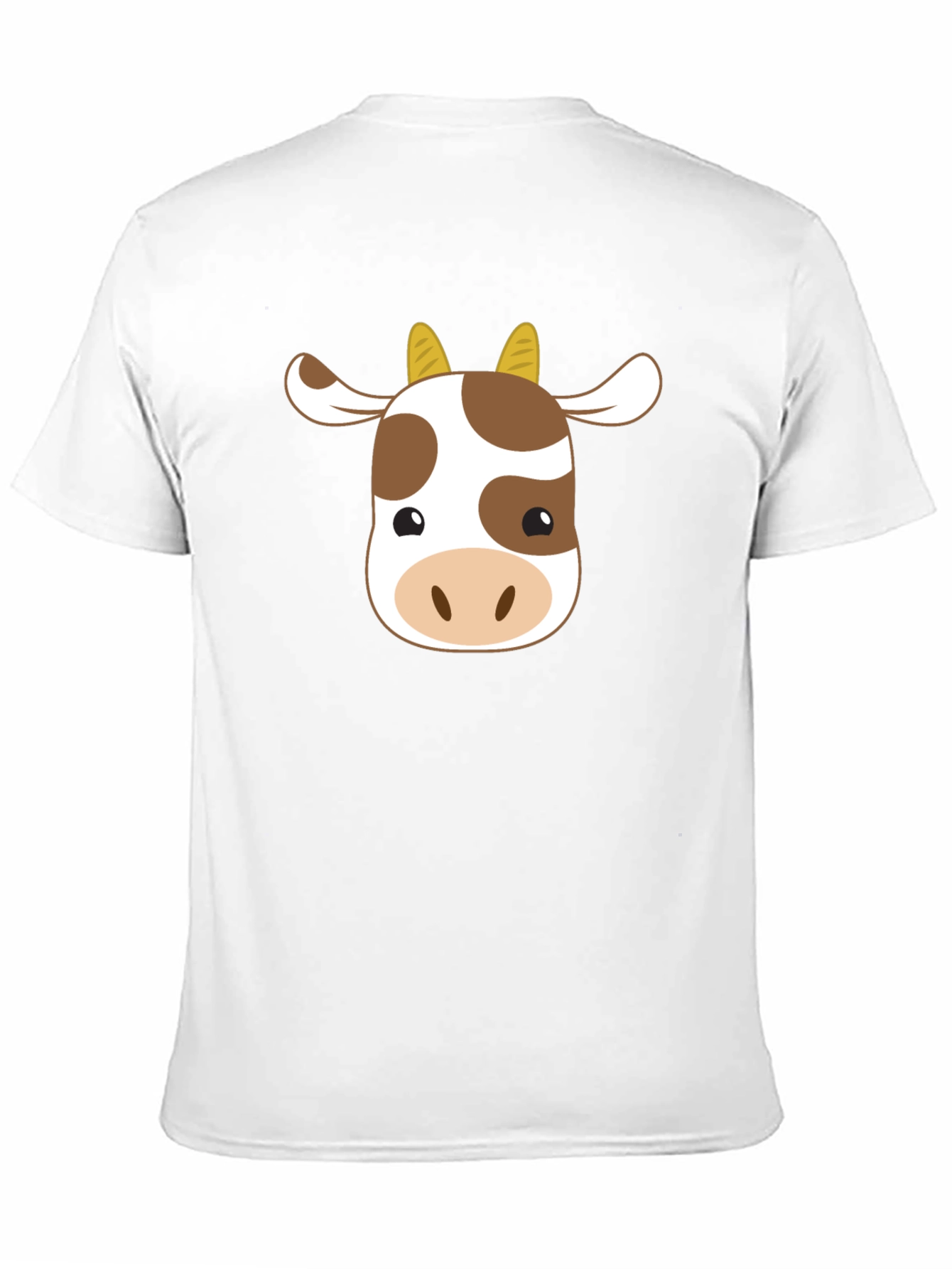 Cute Cow Graphic T-Shirt - Unisex Black Tee