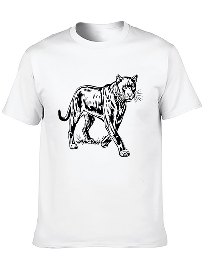 Black Panther Graphic Tee - Mens Fashion