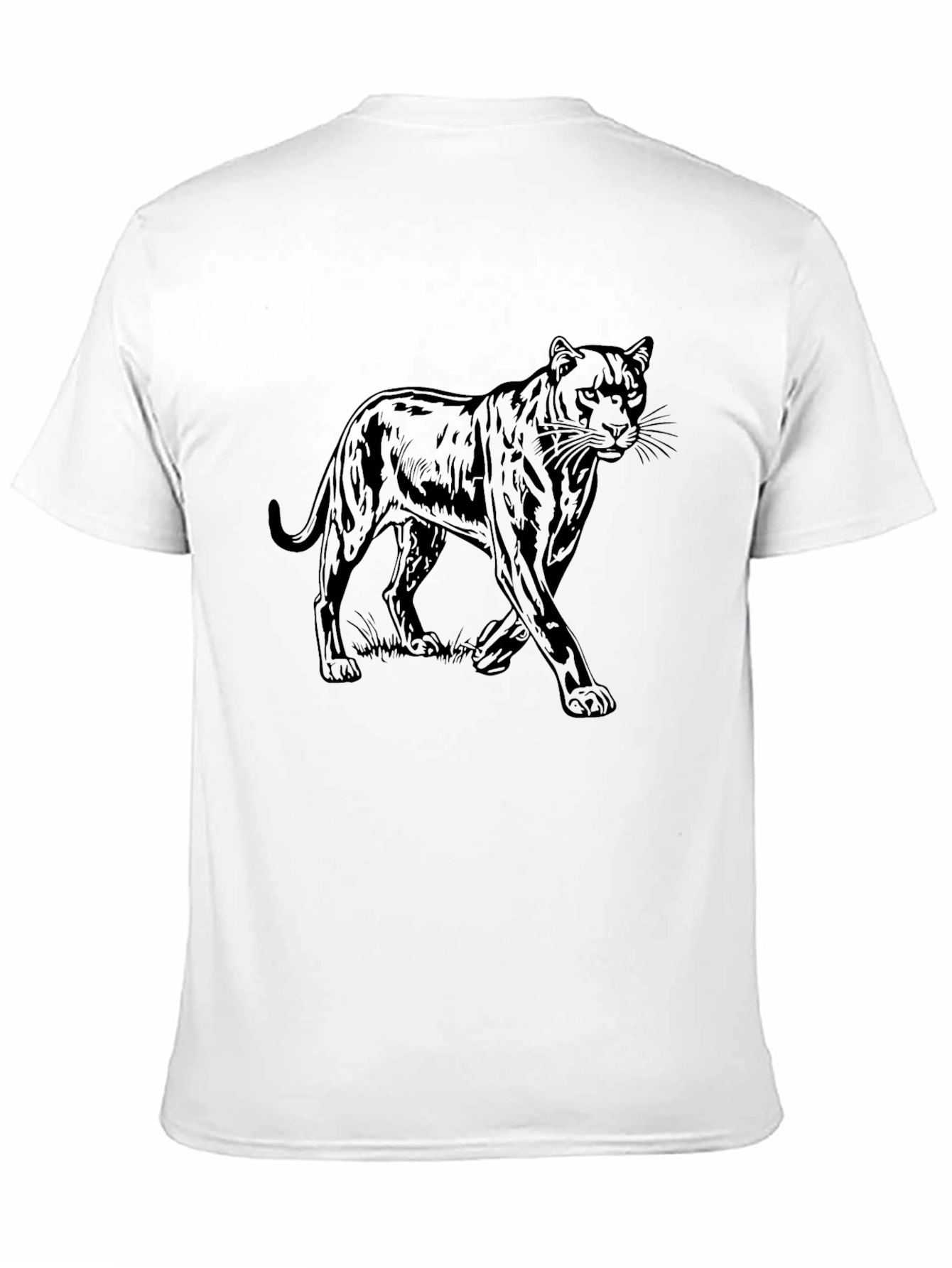 Black Panther Graphic Tee - Mens Fashion