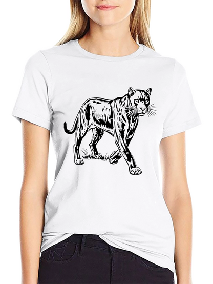 Black Panther Graphic Tee - Mens Fashion