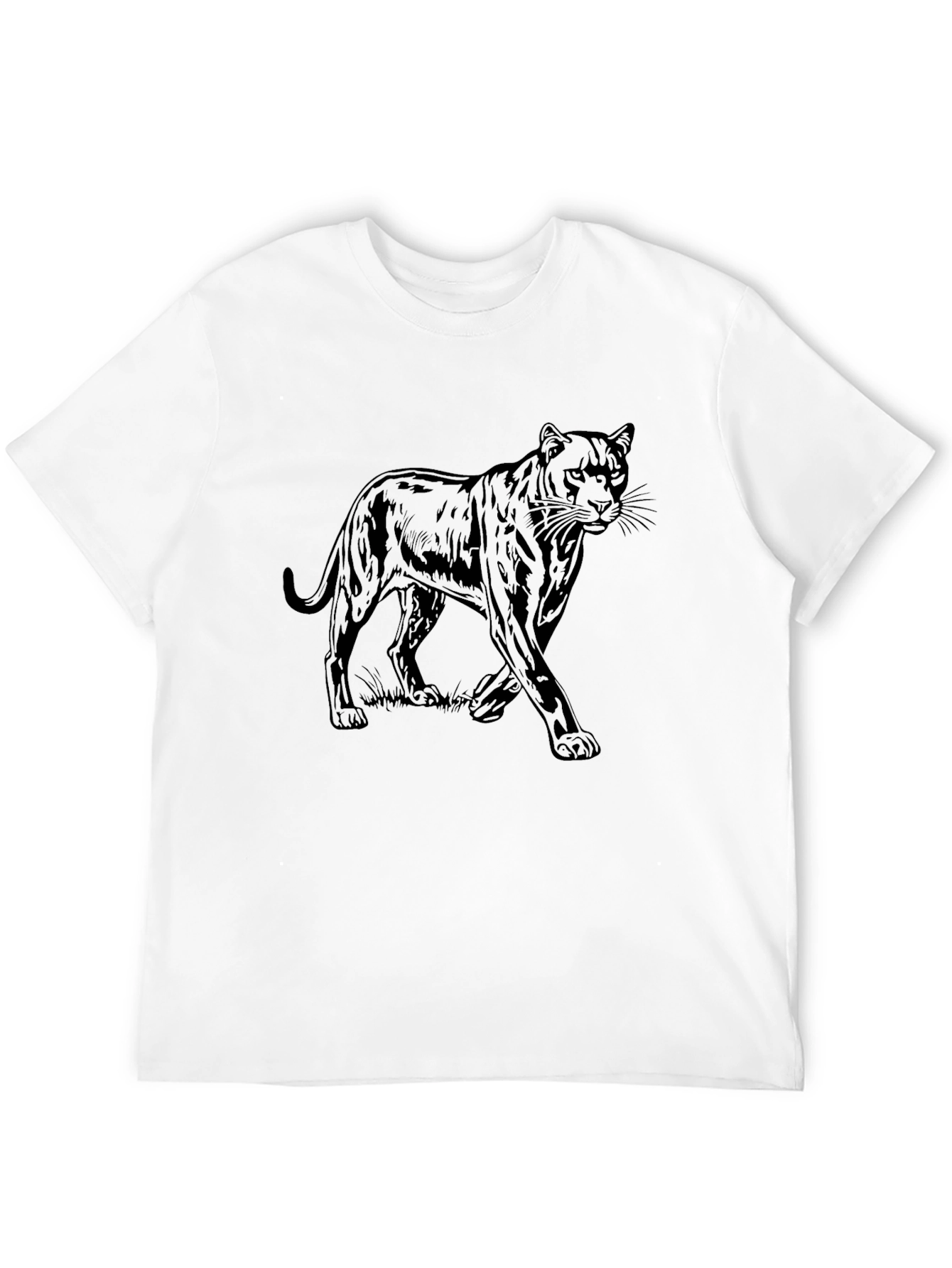 Black Panther Graphic Tee - Mens Fashion