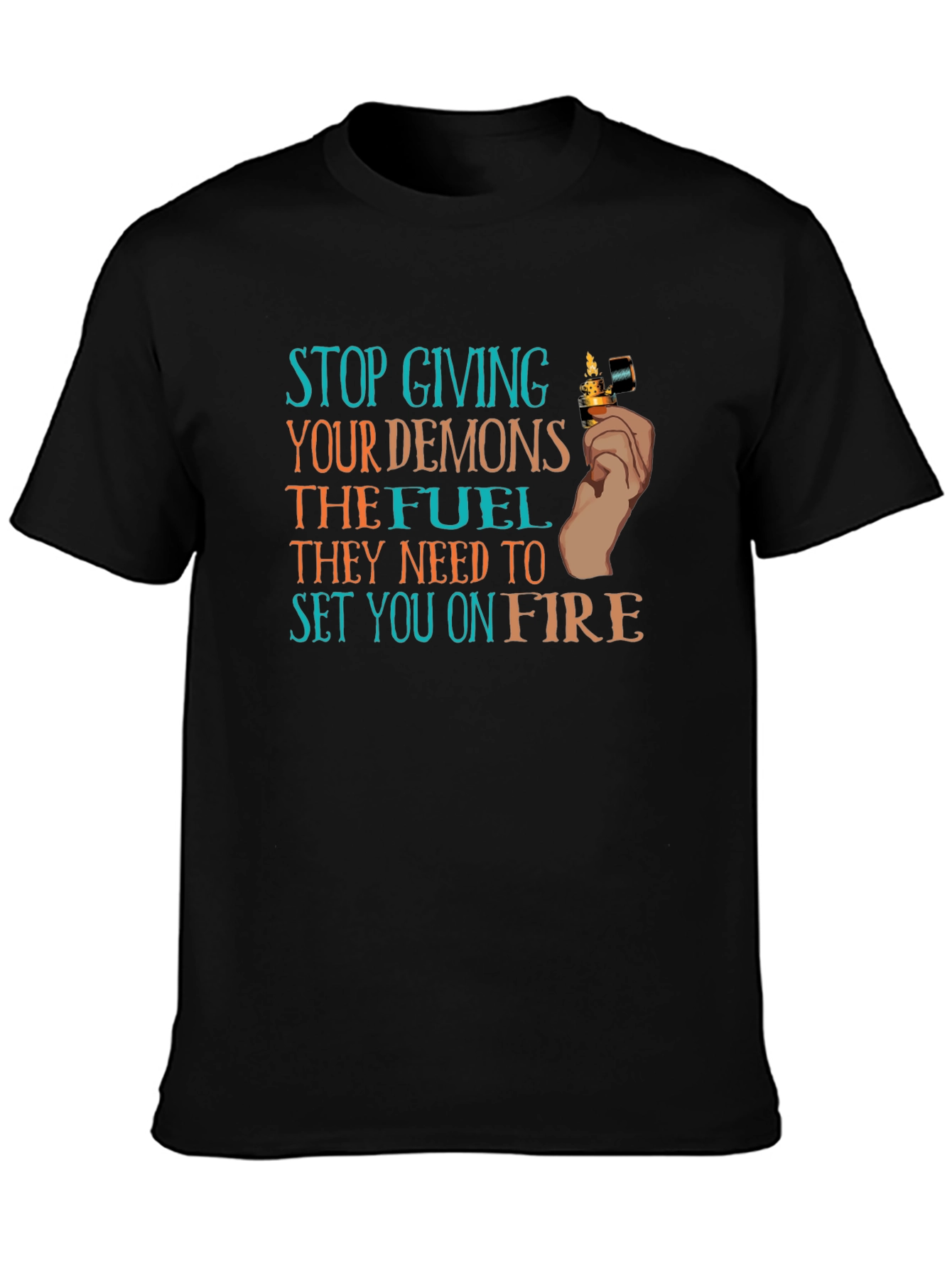 Demons Fuel T-Shirt Stop Giving Demons Fuel T-Shirt