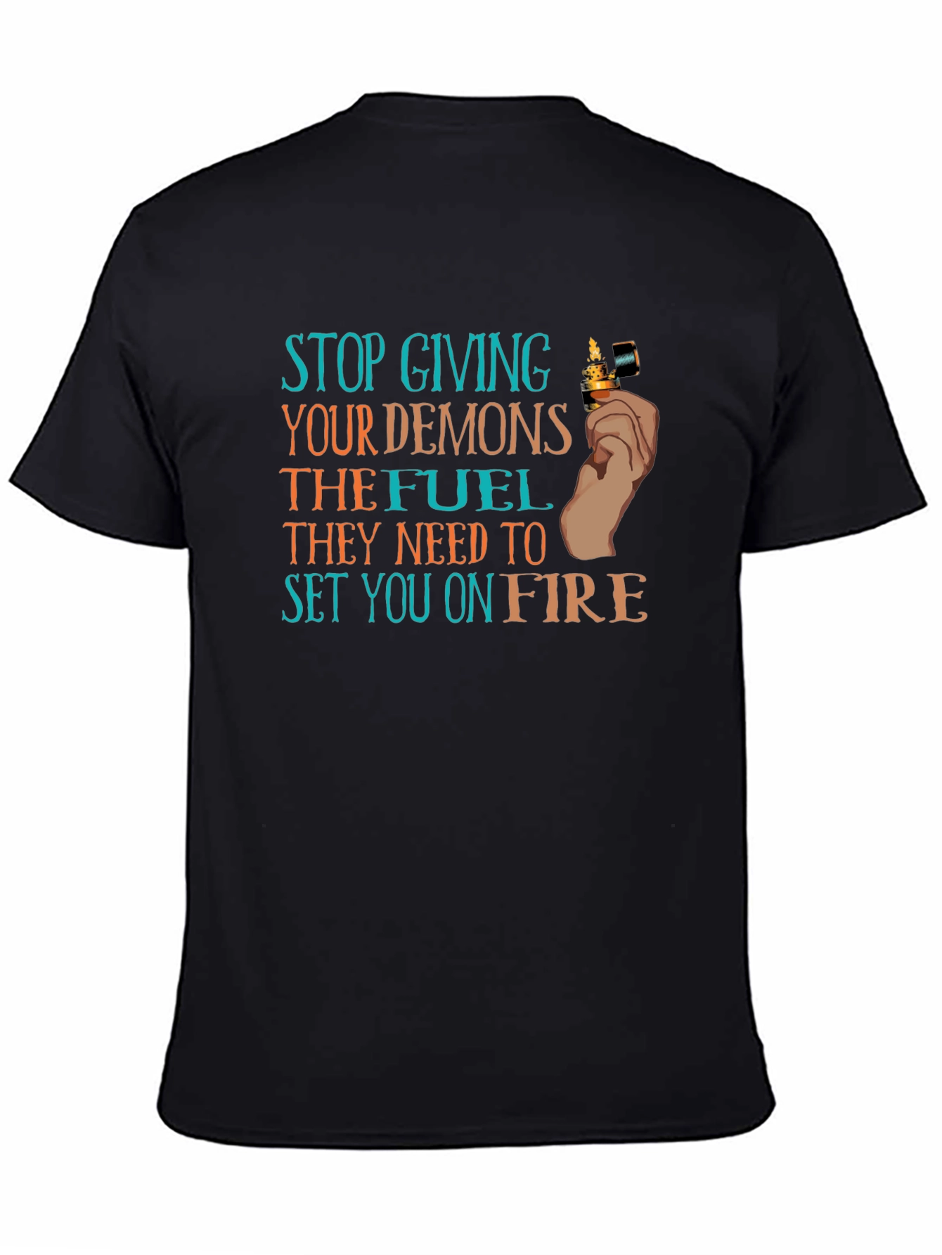 Demons Fuel T-Shirt Stop Giving Demons Fuel T-Shirt