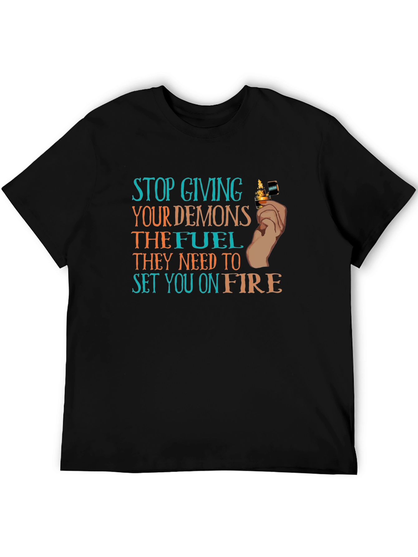 Demons Fuel T-Shirt Stop Giving Demons Fuel T-Shirt