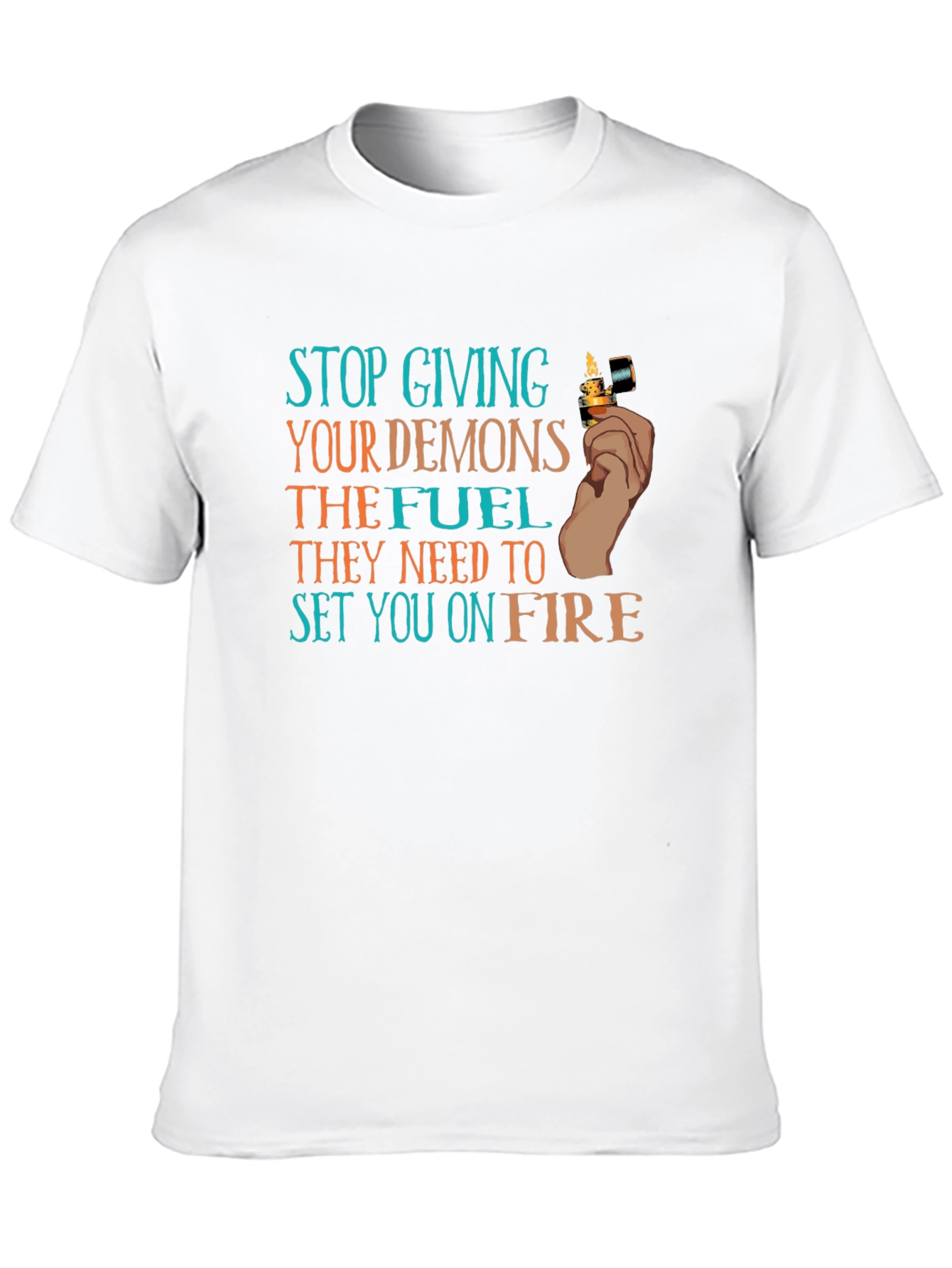 Demons Fuel T-Shirt Stop Giving Demons Fuel T-Shirt