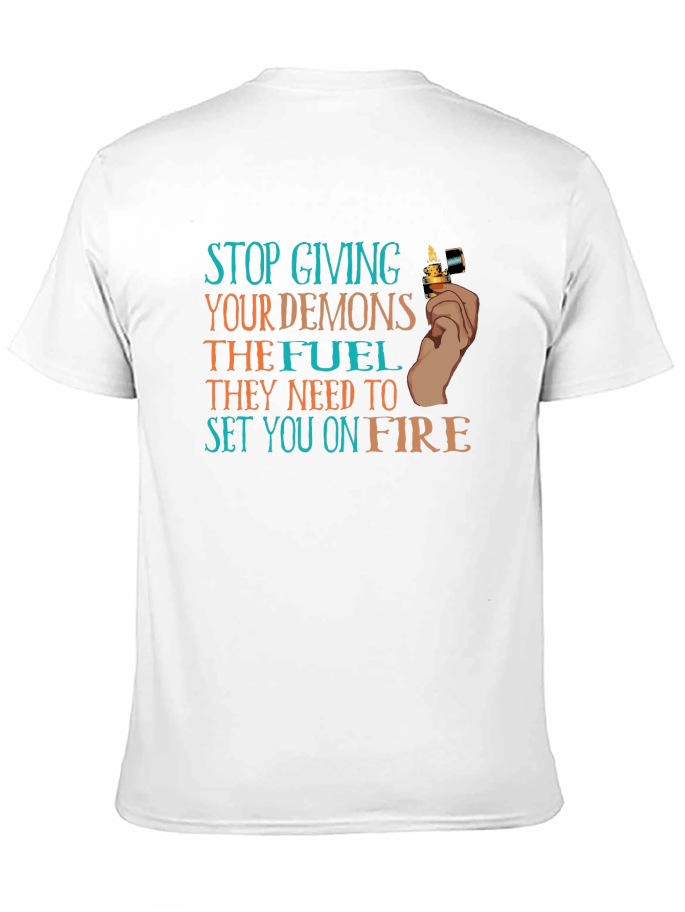 Demons Fuel T-Shirt Stop Giving Demons Fuel T-Shirt