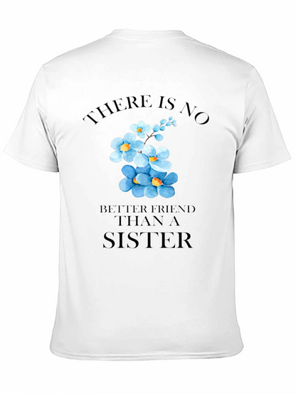 Sisterly Love T-Shirt - Floral Sister Gift