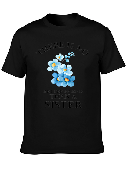 Sisterly Love T-Shirt - Floral Sister Gift