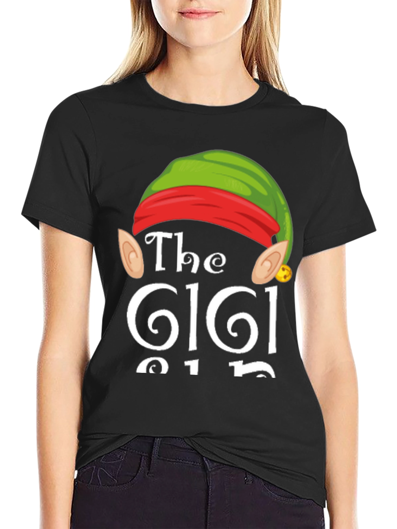The Gigi Elf Christmas T-Shirt