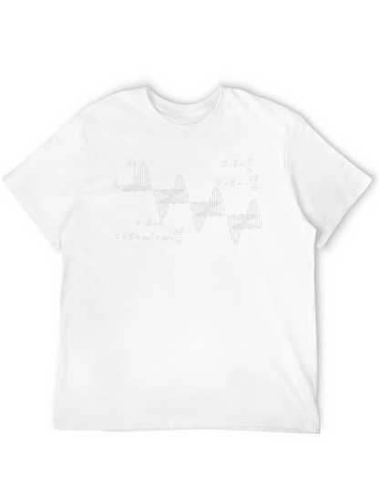 Maxwells Equations T-Shirt - Physics Equations Graphic Tee