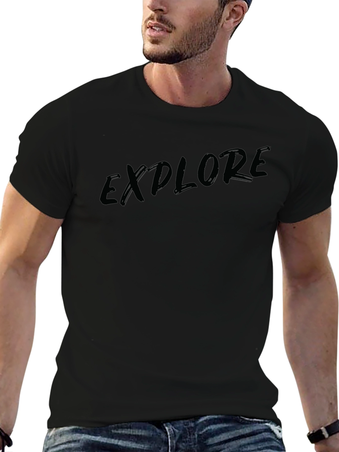Explore Graphic T-Shirt - Casual Adventure Tee