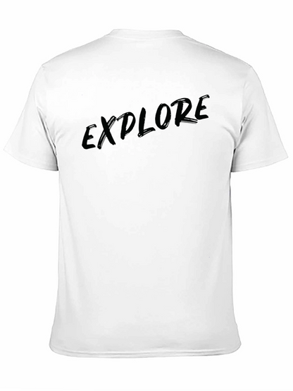 Explore Graphic T-Shirt - Casual Adventure Tee