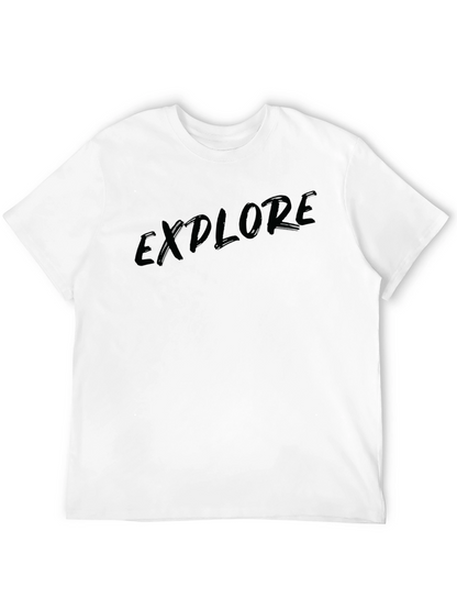 Explore Graphic T-Shirt - Casual Adventure Tee