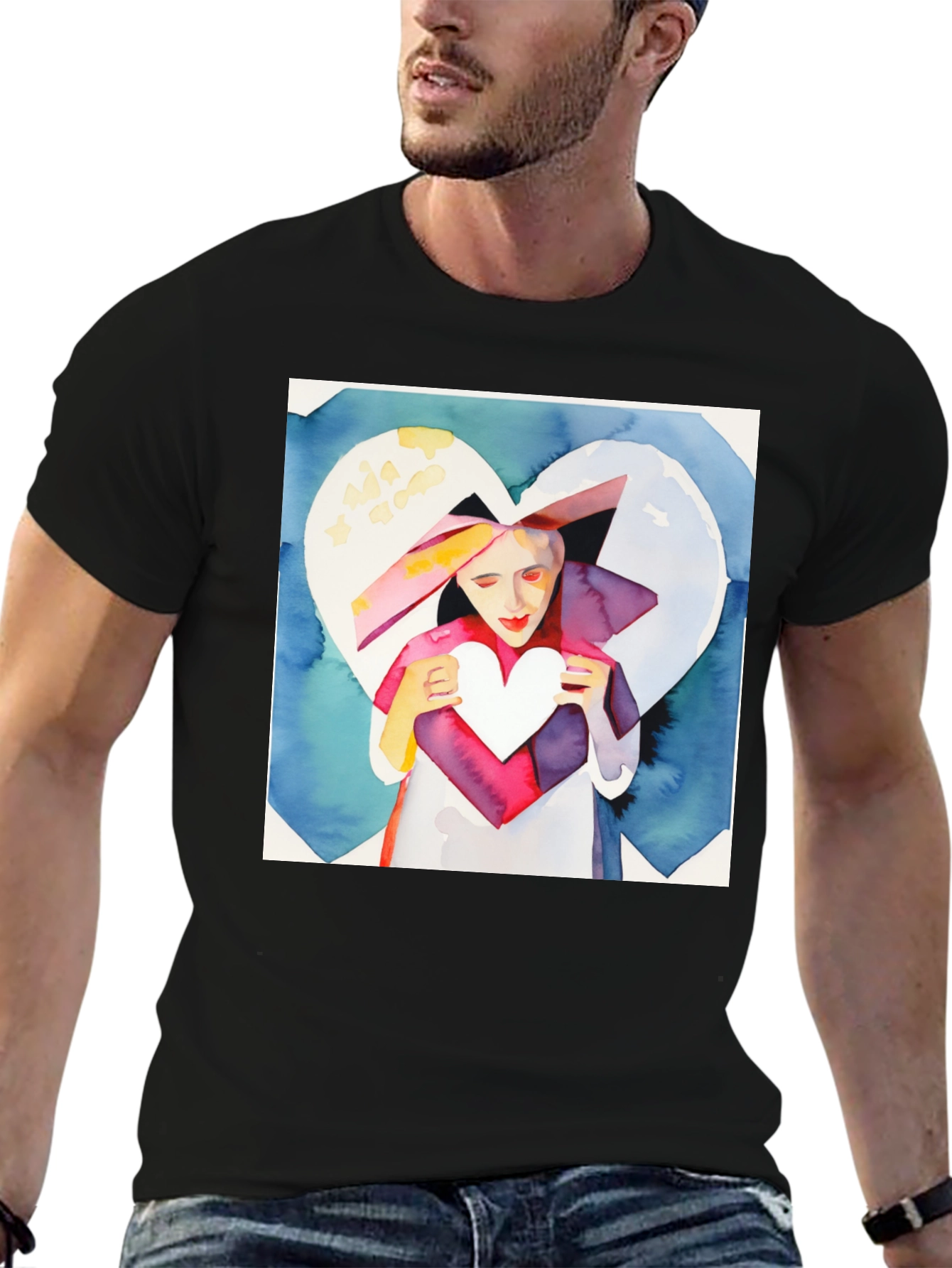 Heart Art Tee - Love Expression