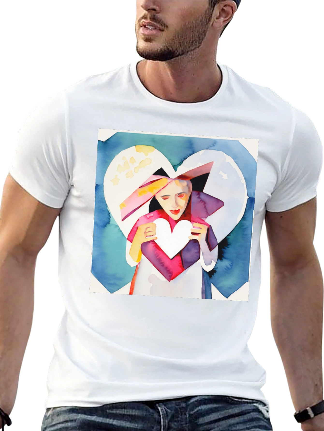 Heart Art Tee - Love Expression
