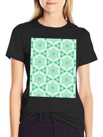 Patterned Graphic Print Tee