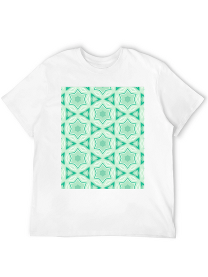 Patterned Graphic Print Tee