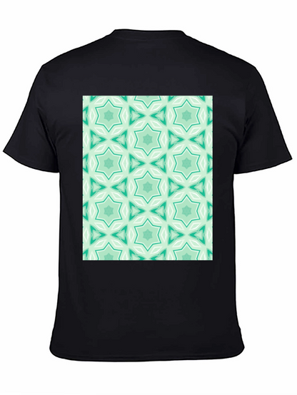 Patterned Graphic Print Tee
