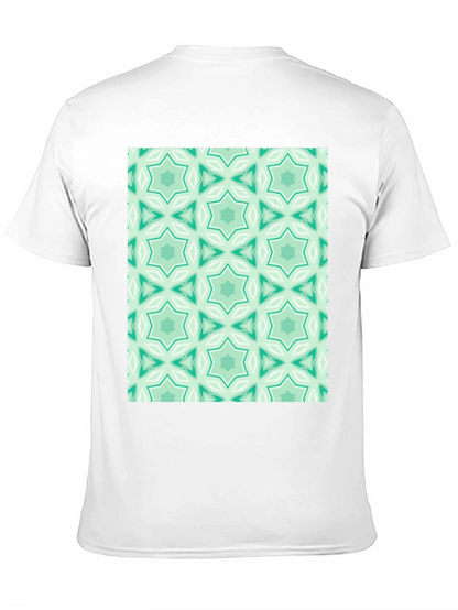 Patterned Graphic Print Tee