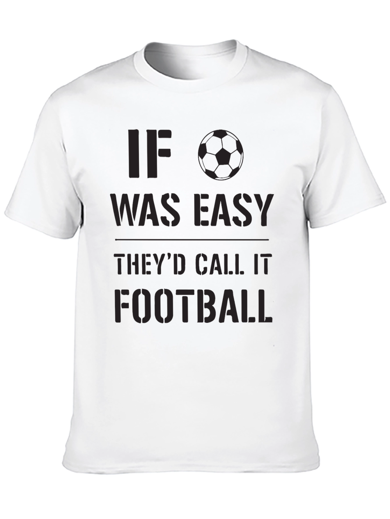 Funny Soccer Football Graphic T-Shirt