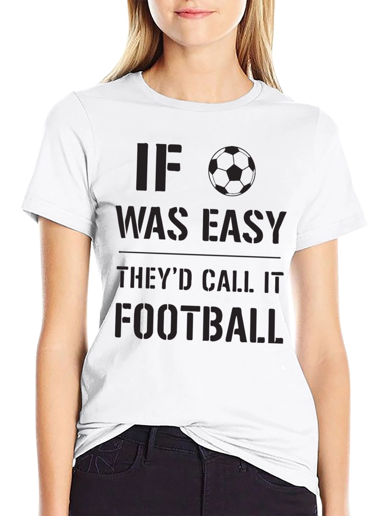 Funny Soccer Football Graphic T-Shirt