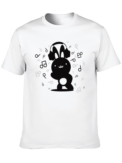 Bunny Beats Black T-Shirt