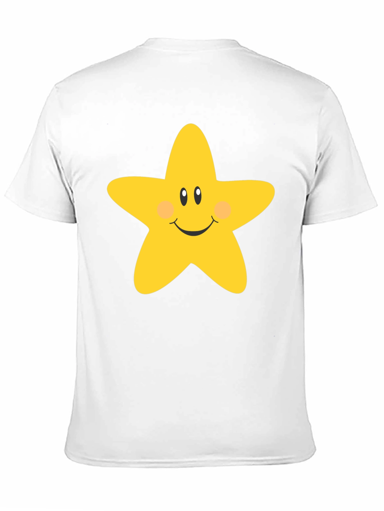 Cute Star Graphic Tee - Unisex Black T-Shirt