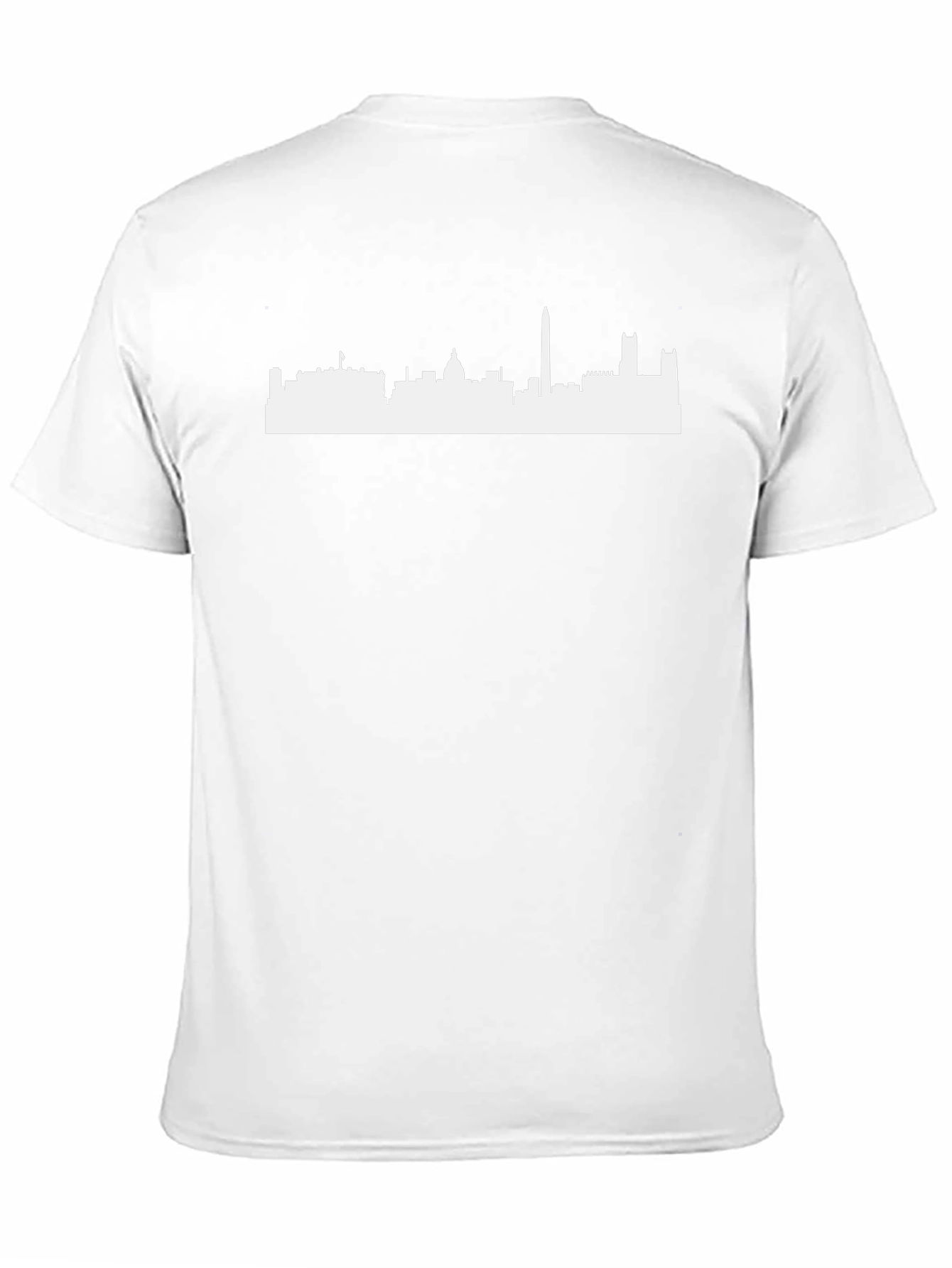 Washington DC Skyline Black Graphic Tee