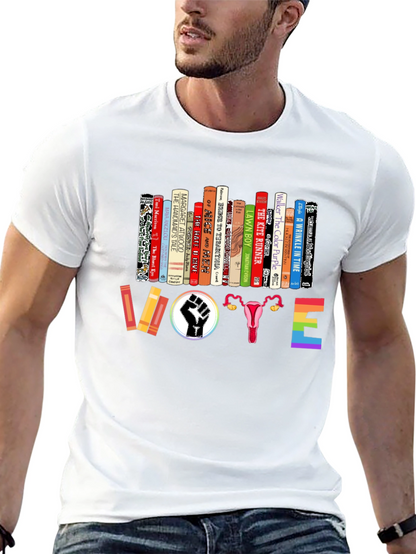 Feminist Book Lover Vote T-Shirt