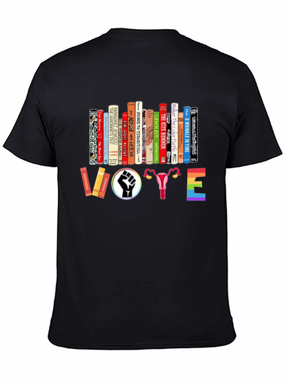 Feminist Book Lover Vote T-Shirt