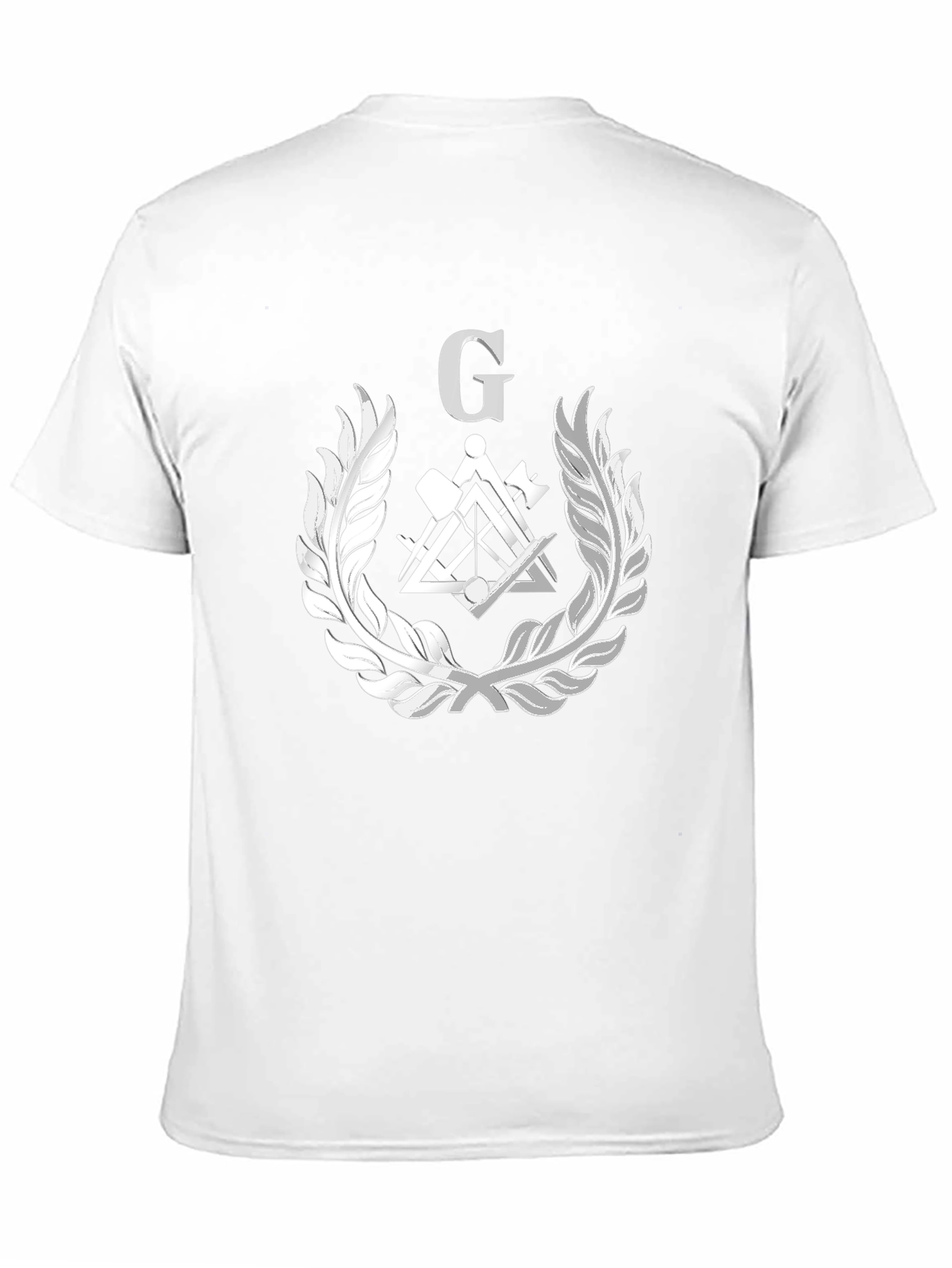 Masonic Symbol T-Shirt - Square and Compasses Design