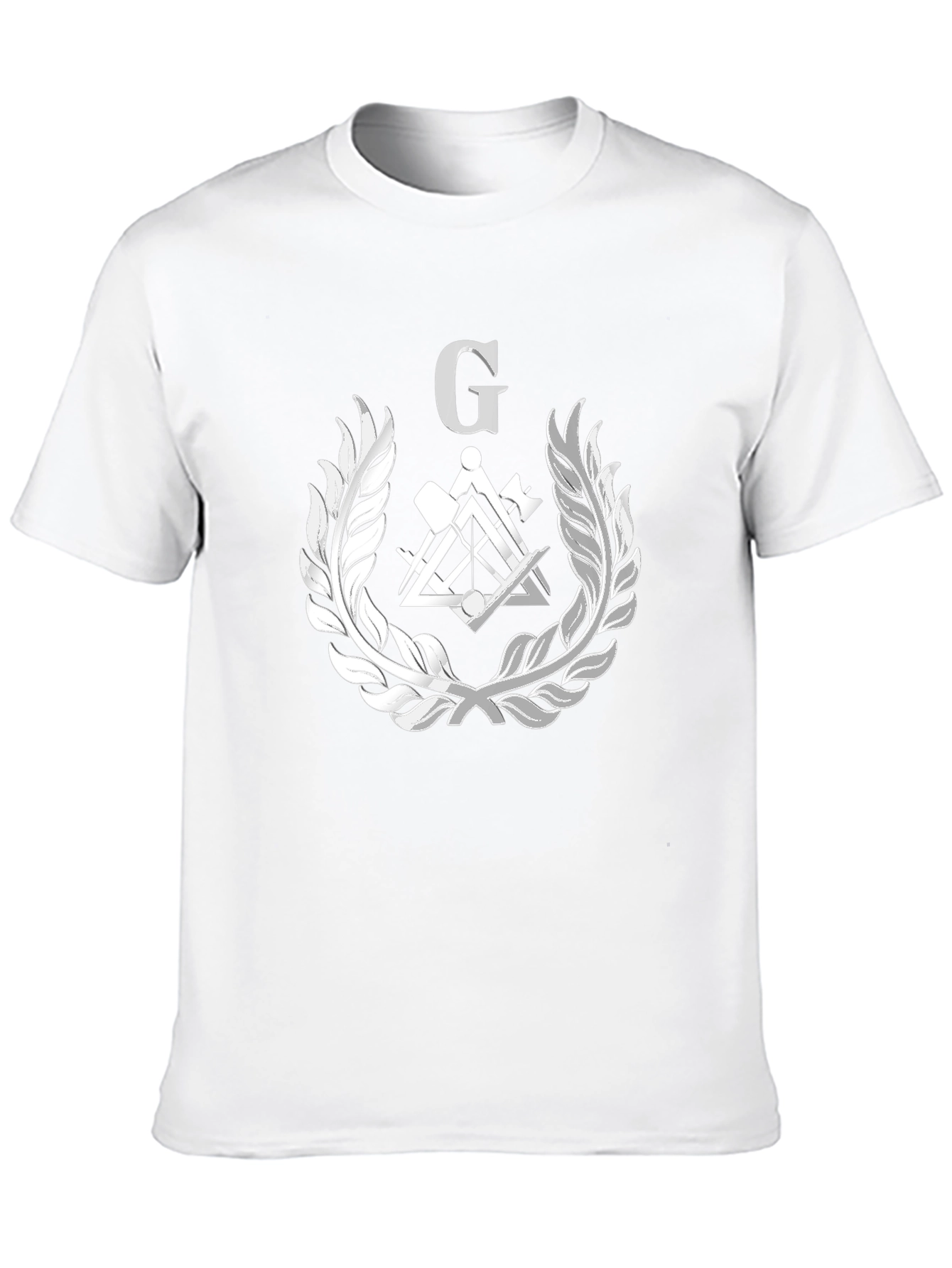 Masonic Symbol T-Shirt - Square and Compasses Design