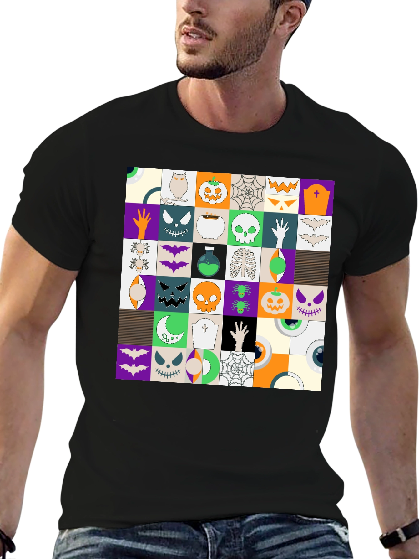 Halloween Pattern T-Shirt
