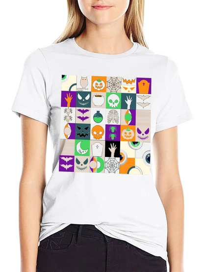 Halloween Pattern T-Shirt