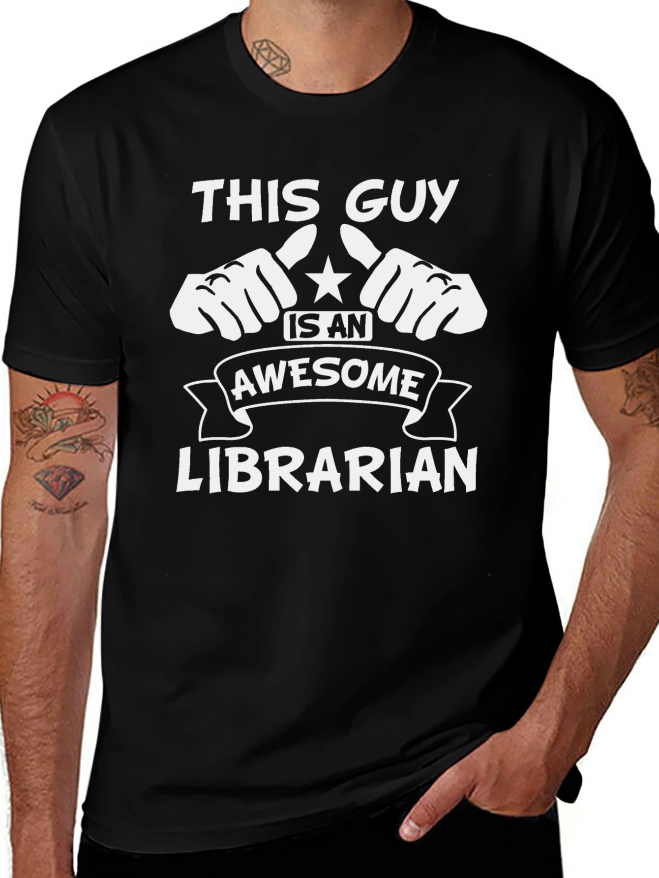 Awesome Librarian T-Shirt - Novelty Tee