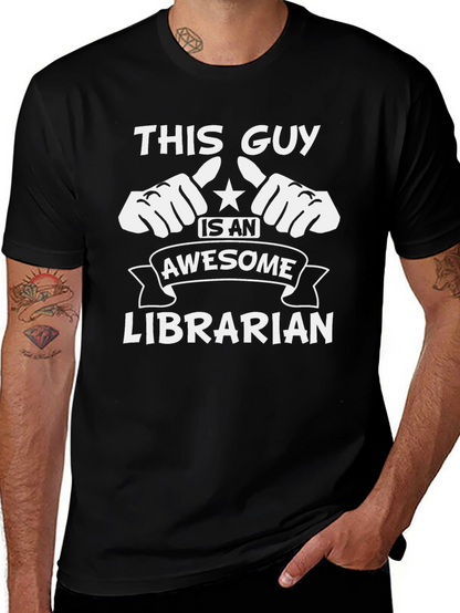 Awesome Librarian T-Shirt - Novelty Tee