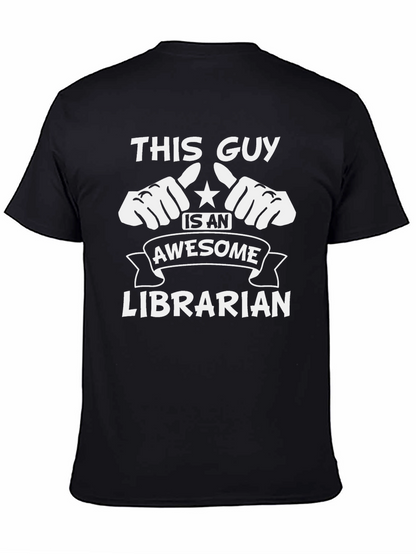Awesome Librarian T-Shirt - Novelty Tee