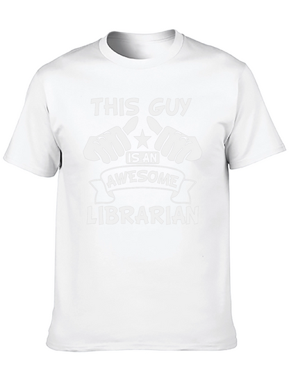 Awesome Librarian T-Shirt - Novelty Tee