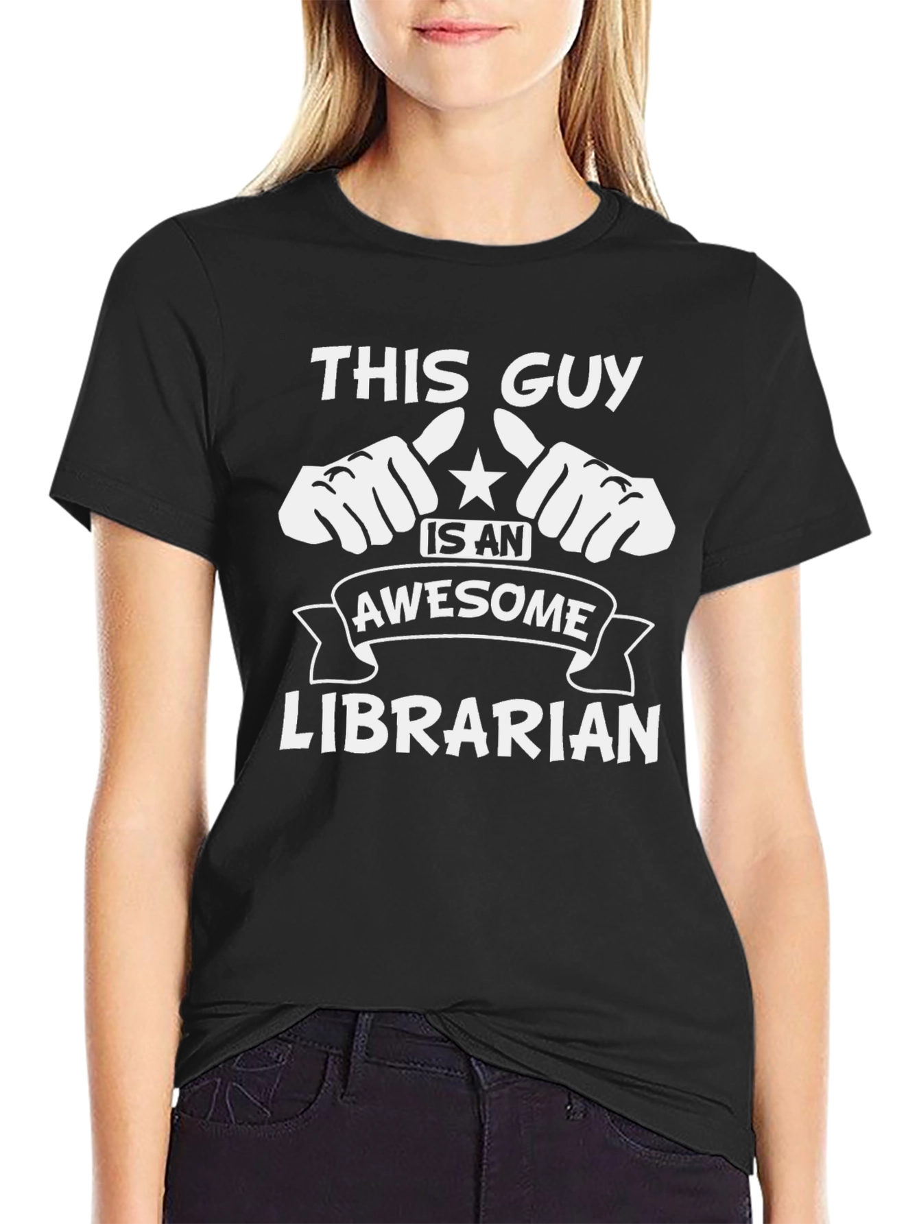 Awesome Librarian T-Shirt - Novelty Tee