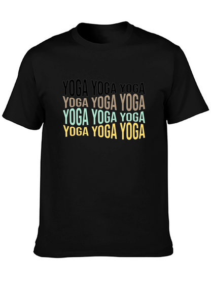 Yoga Graphic Print T-Shirt